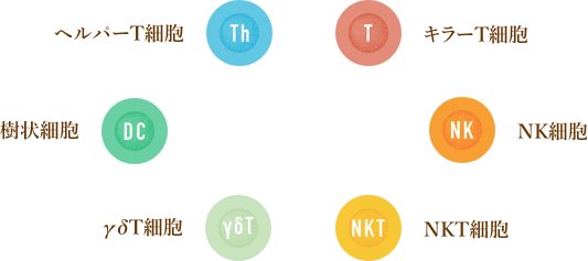 副作用が少ない6種複合免疫療法